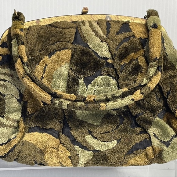 Vintage Crown Lewis Carpet Tapestry Bag - Picture 1 of 5